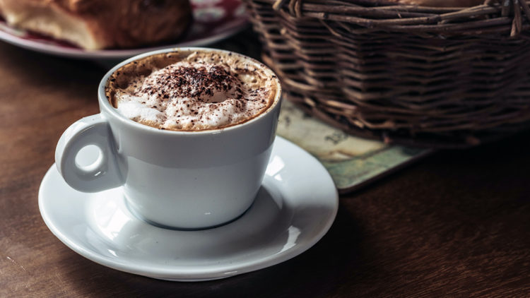 The perfect homemade cappuccino
